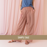 Sample Sale: The Linen-Cotton Wide Leg Pant