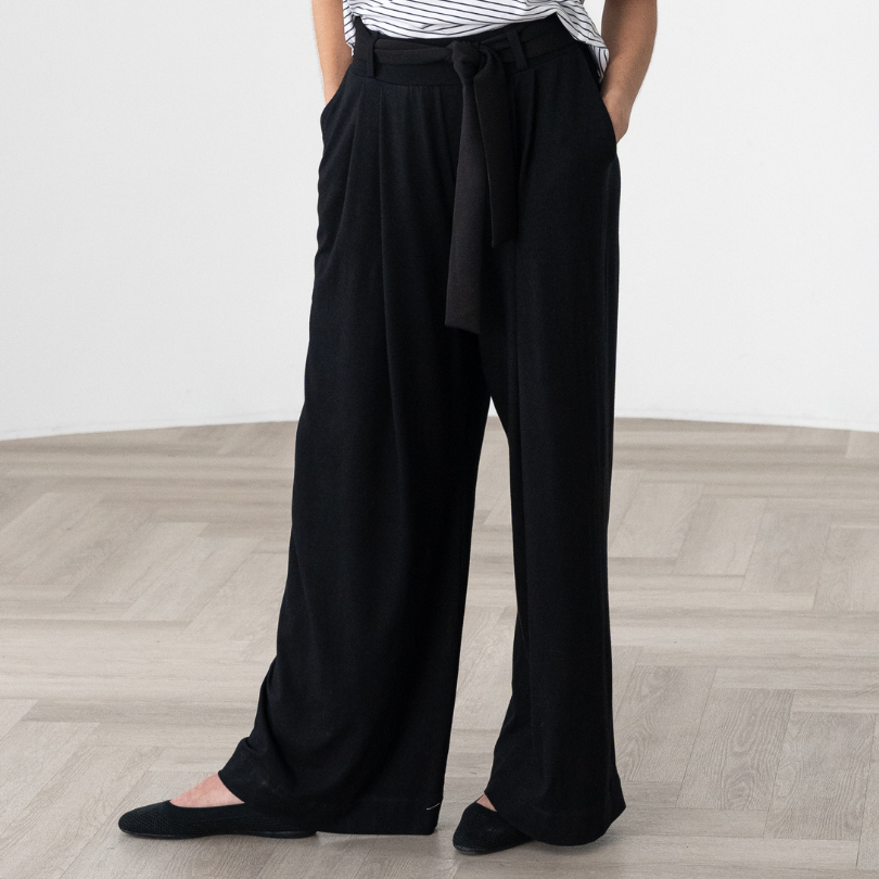 The Wanderer Wide Leg Pant with Belt